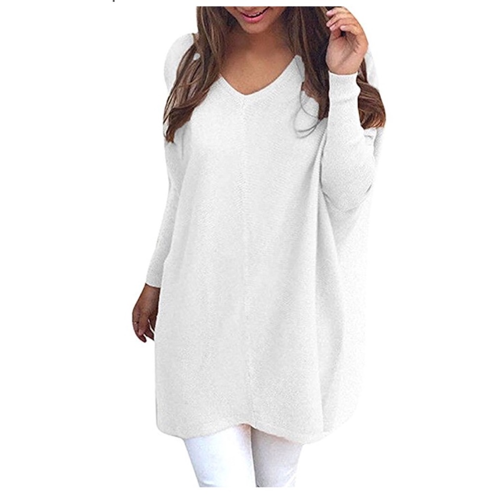 Beautiful women oversized knitted sweater - Picture 1 of 4